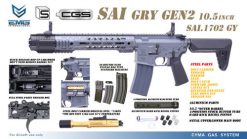 CYMA SAI GRY 10.5" GBB Airsoft
  Rifle - 이미지 6