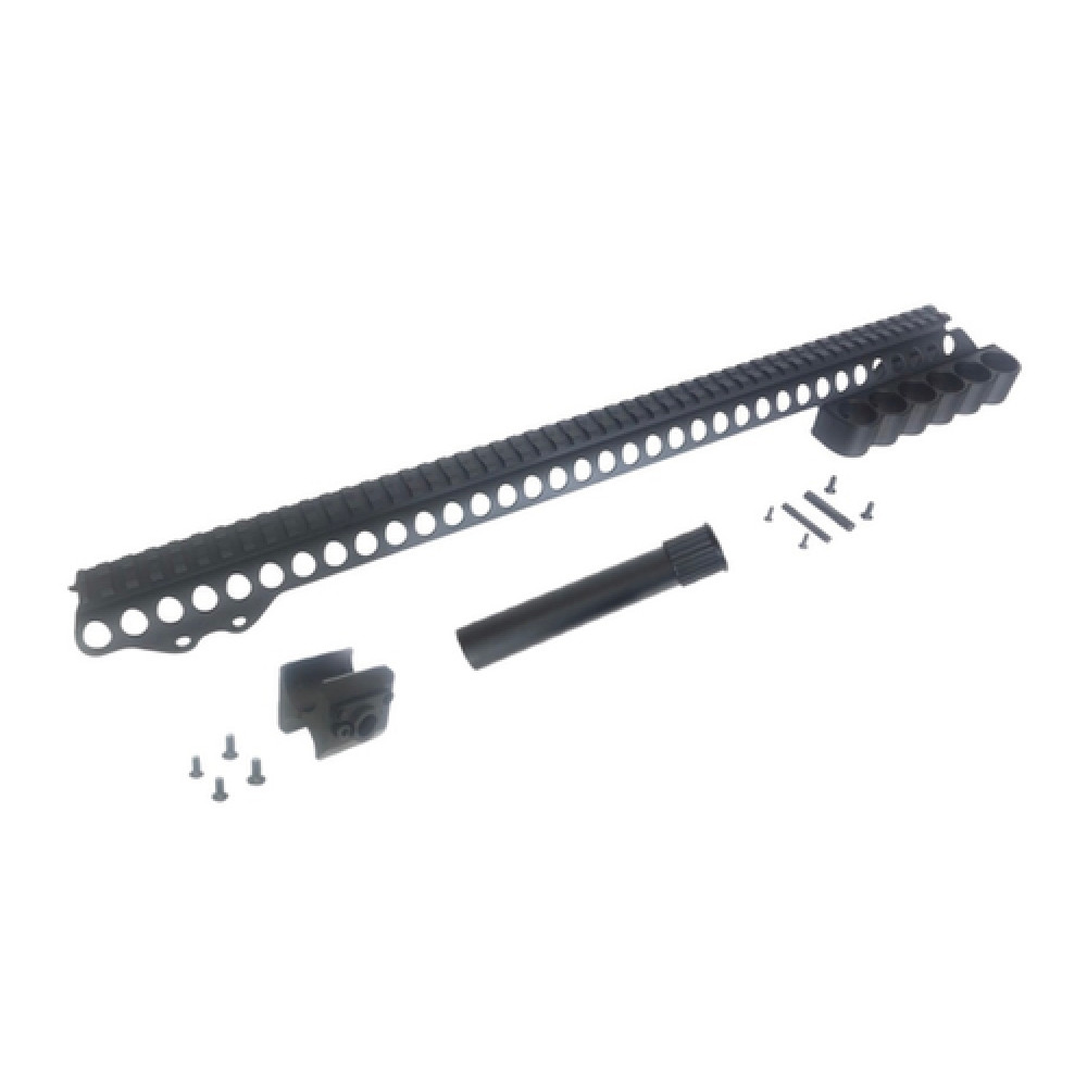 FCW Long Rail with Shells Holder Set for
TM GE M870 Gas Shotguns