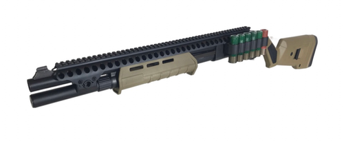 FCW Long Rail with Shells Holder Set for
TM GE M870 Gas Shotguns - 이미지 2