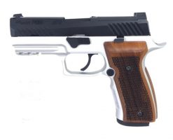 Kimpoi SIG P320 AXG Hand Carved Wood Grip - 이미지 4