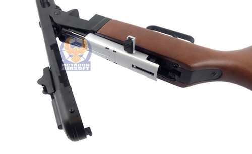 Snow Wolf PPSh-41 풀스틸/리얼우드 EBB 전동건 - 이미지 3