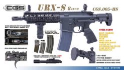 CYMA CGS EASY SHOOTER SMG/SBR/RECEE M4
  GBBR - 이미지 2