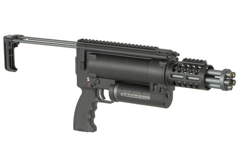 WELL PRO WE23-MINI Compact Rotary AEG Minigun - 이미지 4